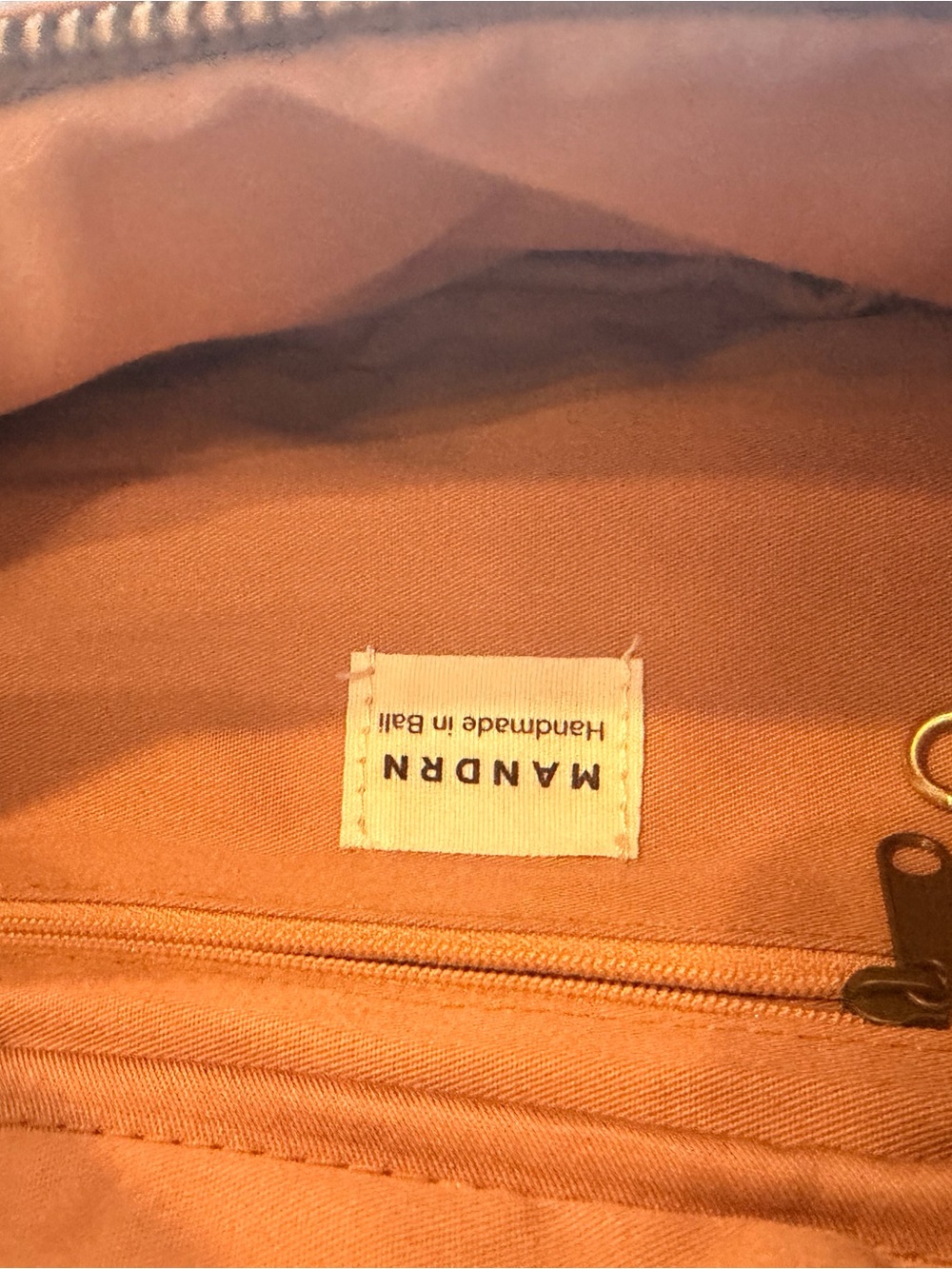 Mandrn Atlas Woven Leather Crossbody Belt Bag - Picture 7 of 8